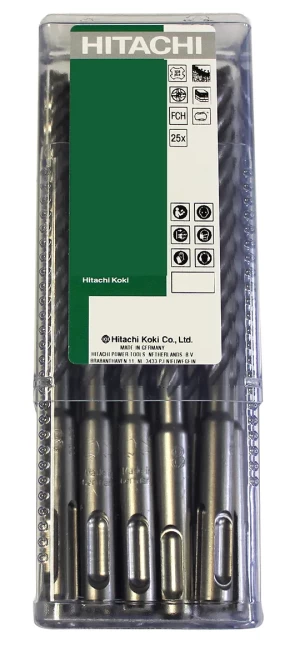 Hikoki Betonboor SDS+ 4-snijder Set a 25 stuks