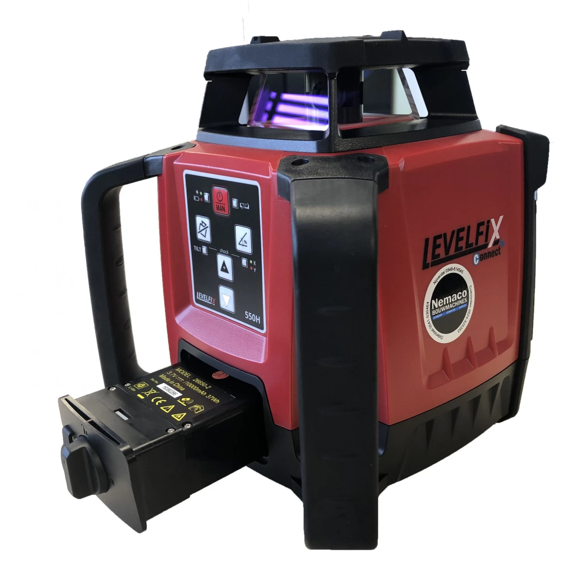 Afbouwlaser Levelfix 550HV met rode straal