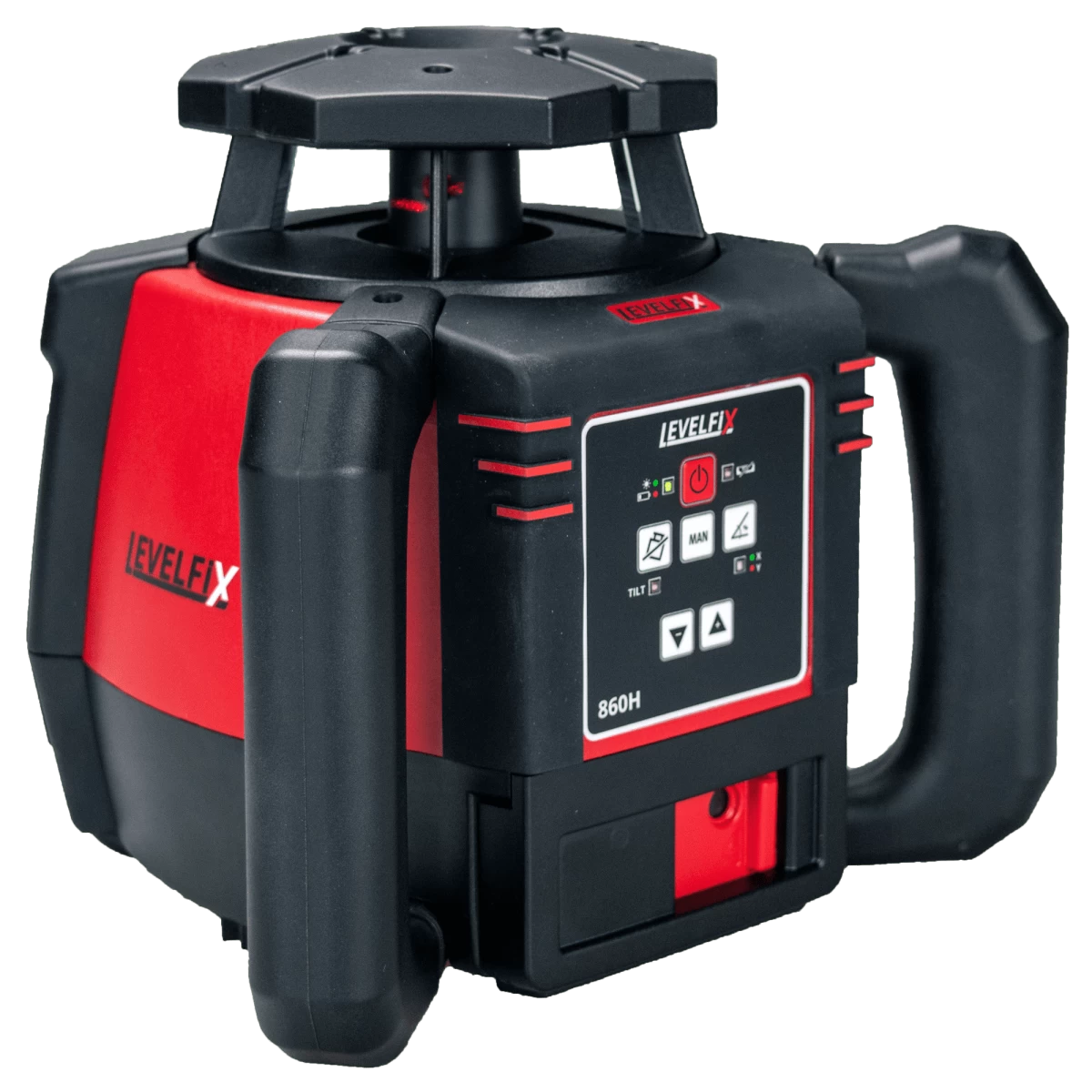 Horizontale bouwlaser Levelfix 860H met rode straal