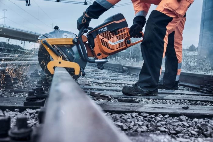 Husqvarna K1270 Rail doorslijpmachine 400 mm