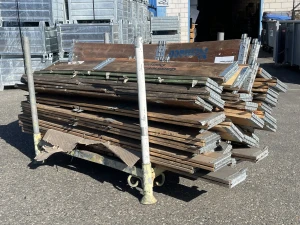 Palletranden gebruikt