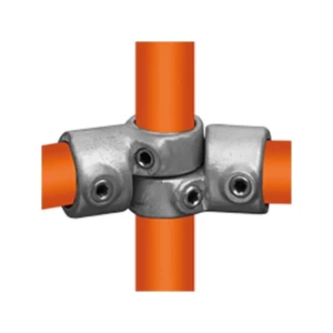 Inbuskoppeling verstelbaar hoekstuk 48.3mm