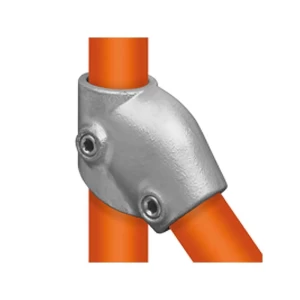 Inbuskoppeling verstelbaar Kort T-stuk 48.3mm