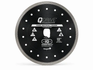 iQ Q-Drive diamantzaagblad 254 mm harde beton