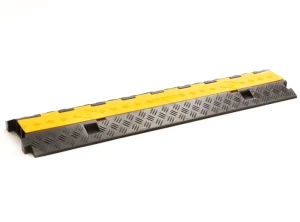 Kabelbrug 980x255x45mm 2 kanalen zwart/geel