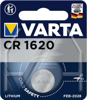 Knoopcel Batterij CR1620 Lithium Varta