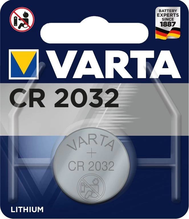 Knoopcel Batterij CR2032 Lithium Varta