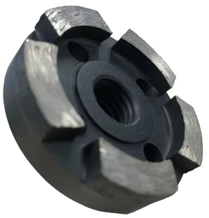 Komschijf 50 mm zwart