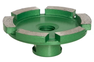Komschijf 70 mm metallic groen