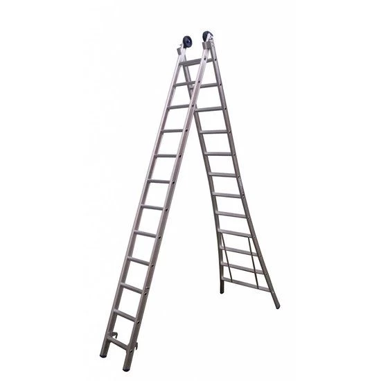 Ladder 2x16 sporten 7,5 m