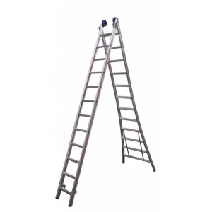 Ladder 2x14 sporten 6,5 m