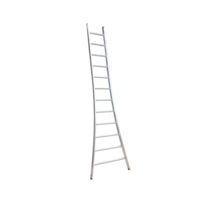 Ladder enkel uitgebogen 1x24 sporten 6,25 m
