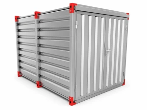 Materiaalcontainer demontabel 3 meter