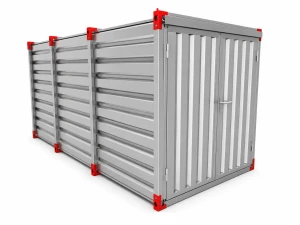 Materiaalcontainer demontabel 4 meter