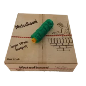 Metselkoord groen doos á 24 rol