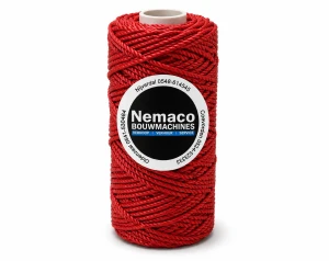 Metselkoord rood rol 50 meter