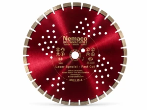 Nemaco diamantzaagblad beton 350 x 25,4 mm extra snel