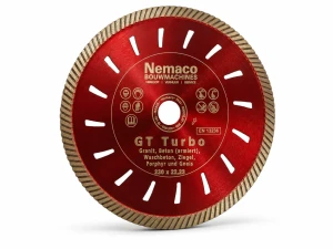 Nemaco Diamantzaagblad GT Turbo 230 X 22,23