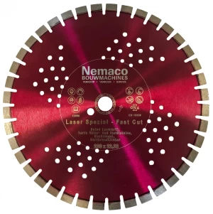 Nemaco diamantzaagblad beton 230 x 22,2 mm extra snel