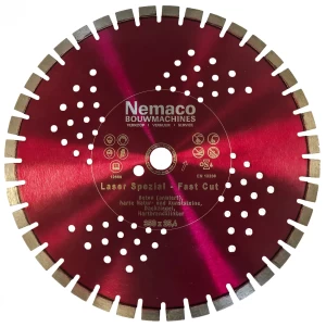 Nemaco diamantzaagblad beton 350 x 25,4 mm extra snel