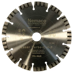 Nemaco Diamantzaagblad laser Turbo Cut P 170 x 22,2