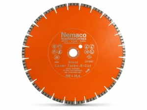 Nemaco Diamantzaagblad Silent Laser Turbo-S-Cut 350 x 25,4