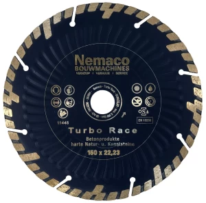 Nemaco Turbo Race universeel diamantzaagblad 150 x 22,23 mm