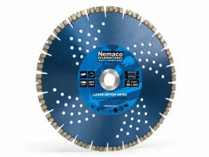 Nemaco diamantzaagblad universeel 300 x 20 mm