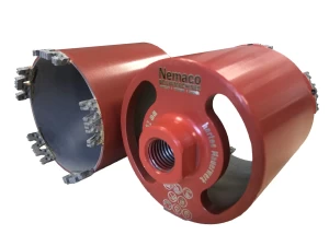 Dozenboor 82 mm diamant met stofsleuven