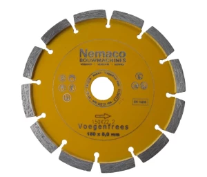 Nemaco metsel voegfrees 150 x 22,2 x 8 mm