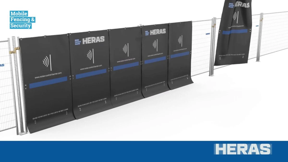 Noise control barrier 2.0 Heras