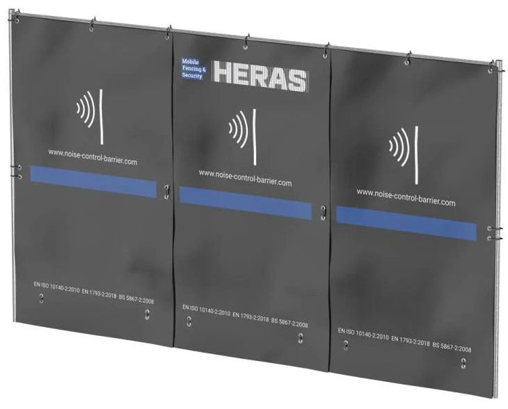 Noise control barrier 2.0 Heras