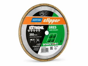 Norton Clipper Extreme Gres diamantzaagblad keramiek 350 x 25,4 mm