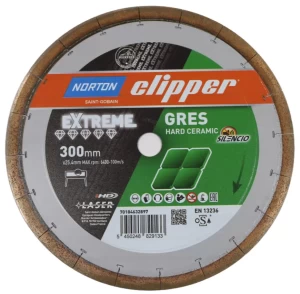 Norton Clipper Extreme Gres Silencio diamantzaagblad keramiek 300 x 25,4 mm