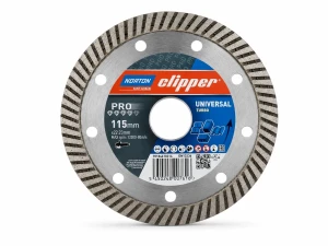 Norton Clipper Pro Universeel diamantzaagblad 115 x 22,23 mm