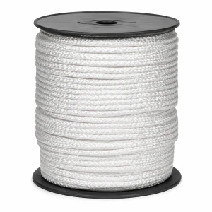 Nylonkoord 2mm wit, 200 meter