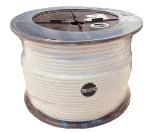 Nylonkoord 6mm wit, 200 meter
