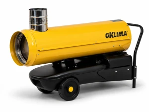 Oklima SE 120 heteluchtkanon indirect gestookt