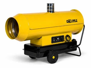 Oklima SE 300 heteluchtkanon indirect gestookt