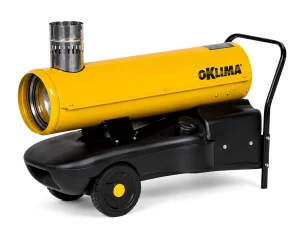 Oklima SE 80 heteluchtkanon indirect gestookt