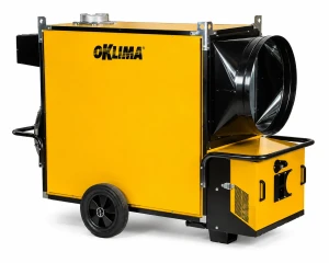 Oklima SM580M heteluchtkanon indirect gestookt
