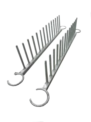 Oplatter set voor steigerplanken