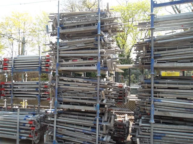 Partij Layher steigermateriaal gebruikt