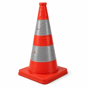 Verkeerskegel inklapbaar 70 cm hoog