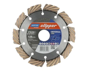 Norton Clipper Pro Universeel diamantzaagblad 125 x 22,23 mm