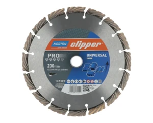 Norton Clipper Pro Universeel diamantzaagblad 230 x 22,23 mm