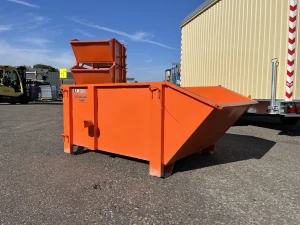 Puinbak gelakt 1000 liter stapelbaar