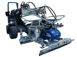 Bestratingsmachine met Probst HVZ Pavertron