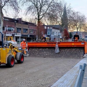 Roadprinter bestratingsmachine