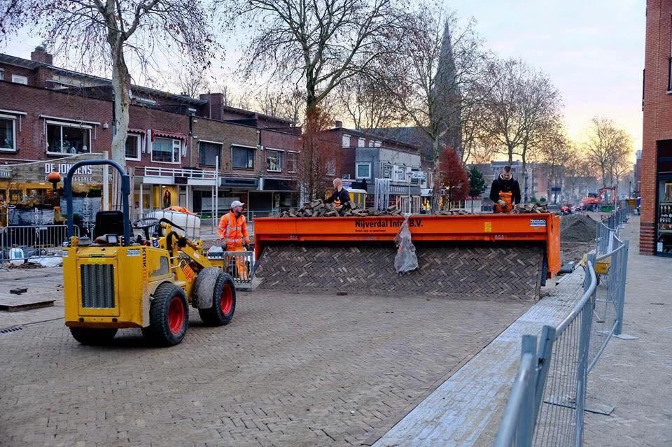Roadprinter bestratingsmachine